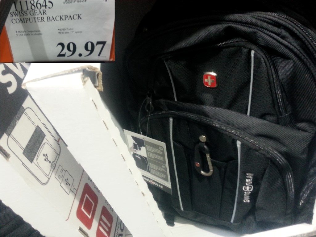 swiss gear costco backpack