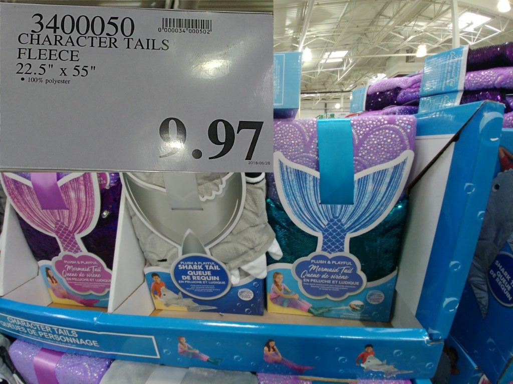 Mermaid tail blanket discount costco